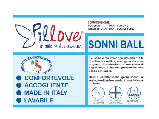 GUANCIALE SONNI BALL