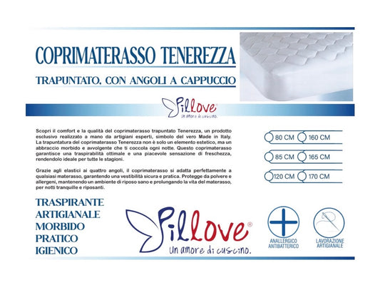 COPRIMATERASSO TRAPUNTATO TENEREZZA