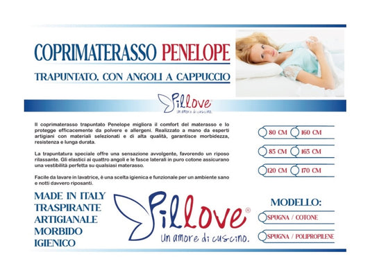 COPRIMATERASSO TRAPUNTATO PENELOPE