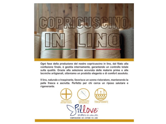 COPRICUSCINO IN LINO