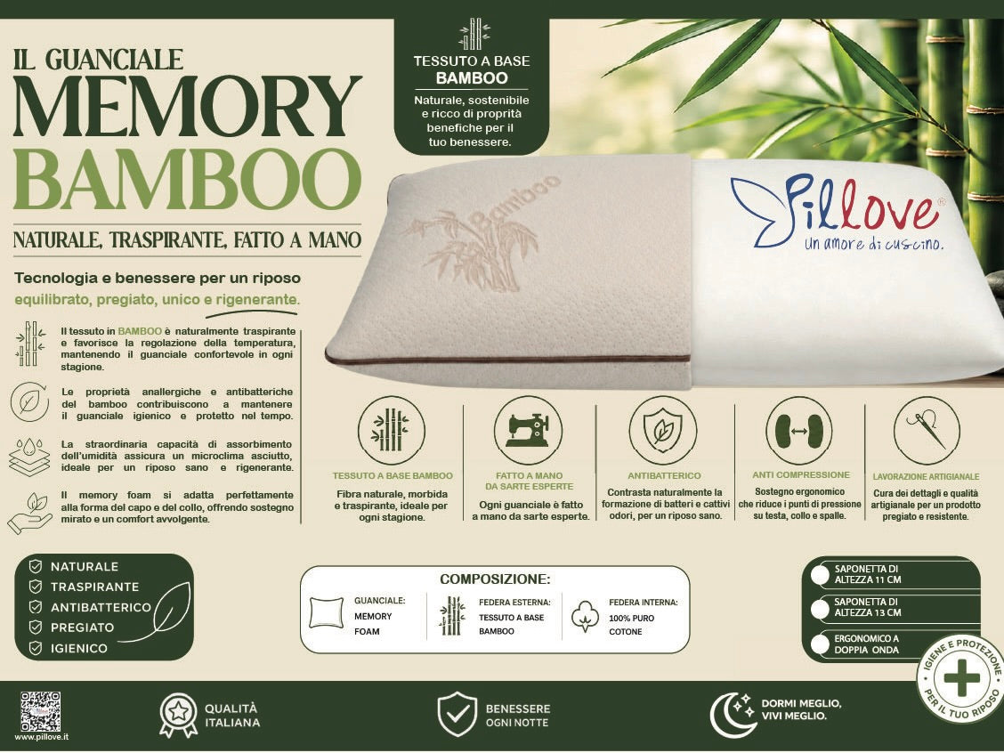 GUANCIALE MEMORY BAMBOO