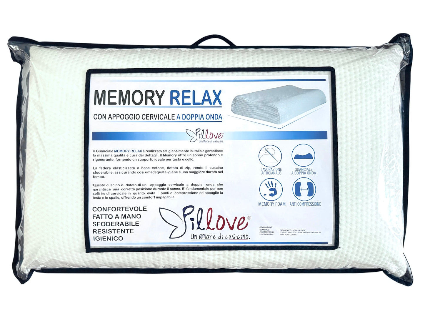 GUANCIALE MEMORY RELAX CLASSIC