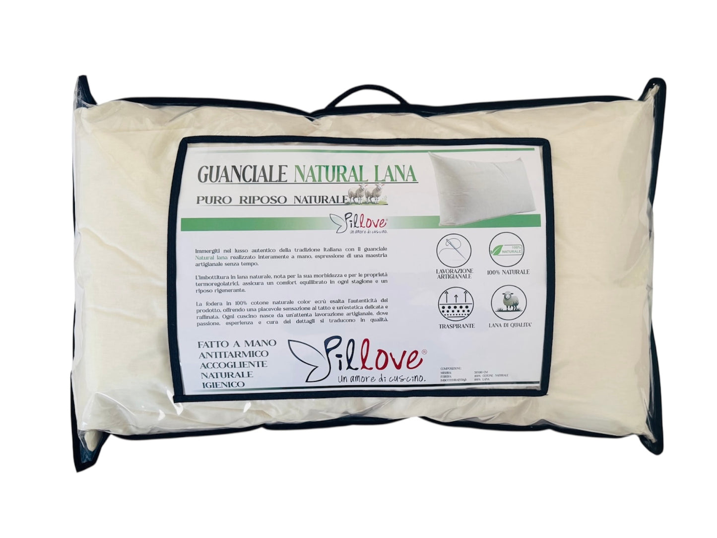 GUANCIALE NATURAL LANA